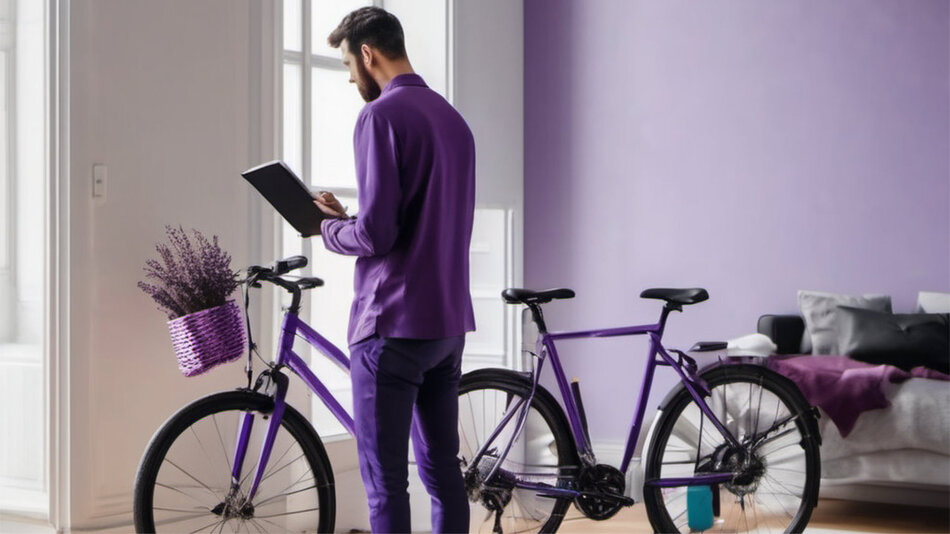 Fahrrad_violett