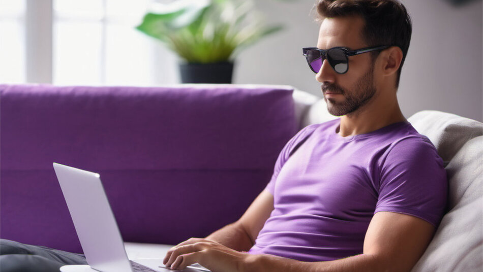 Mann_Brille_Laptop