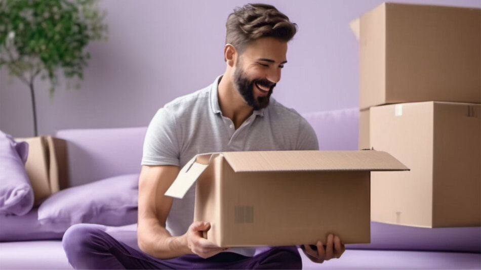 Mann_Paket