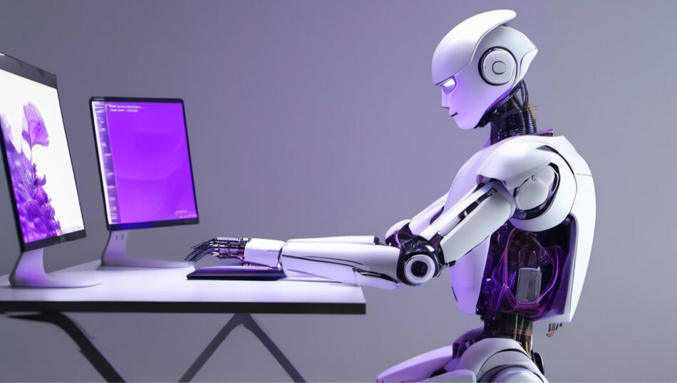 Roboter_tippt