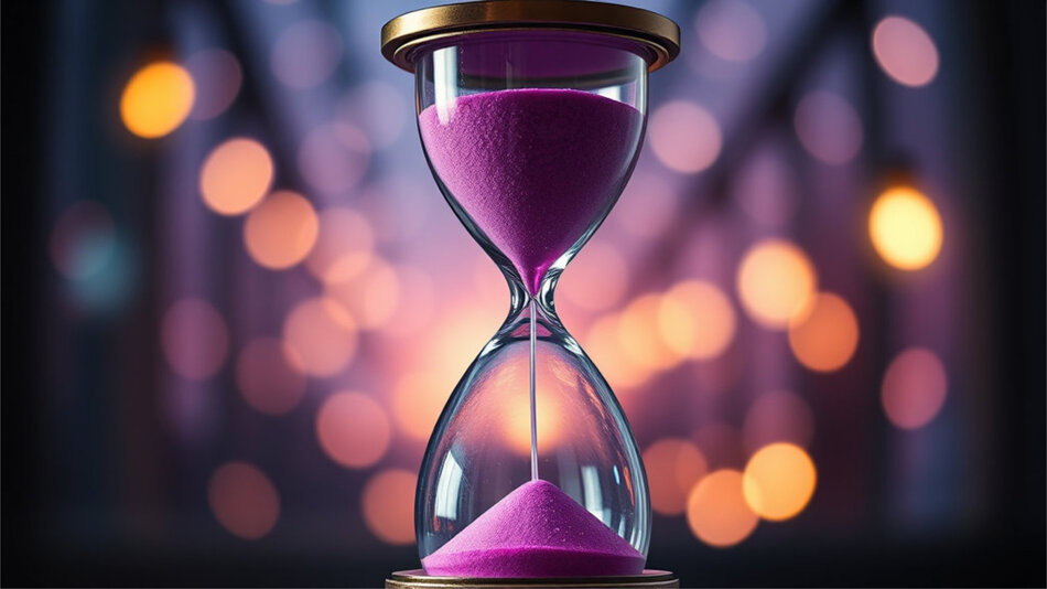 Sanduhr_magenta