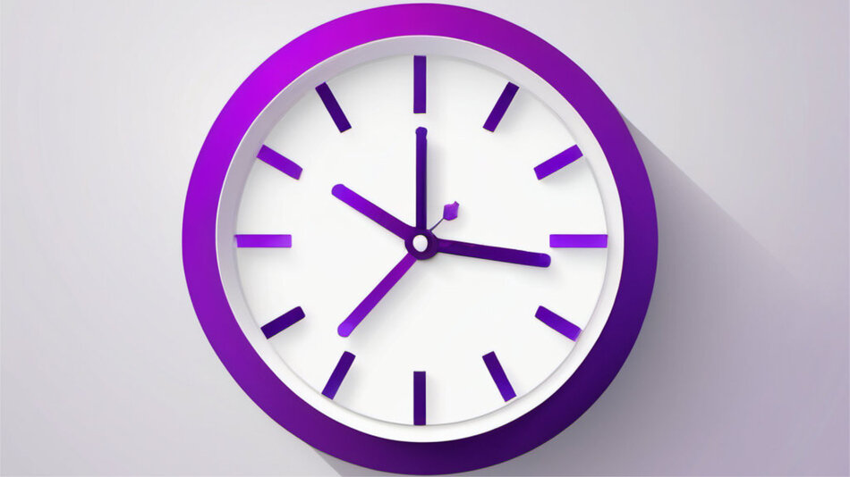 Uhr_violett