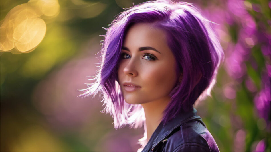 lila_Haare