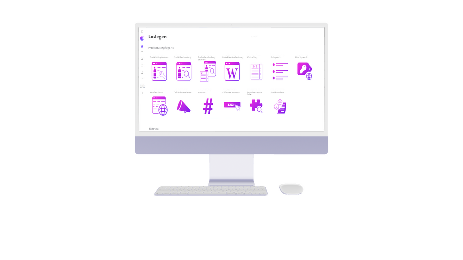 iMac Startseite Studio